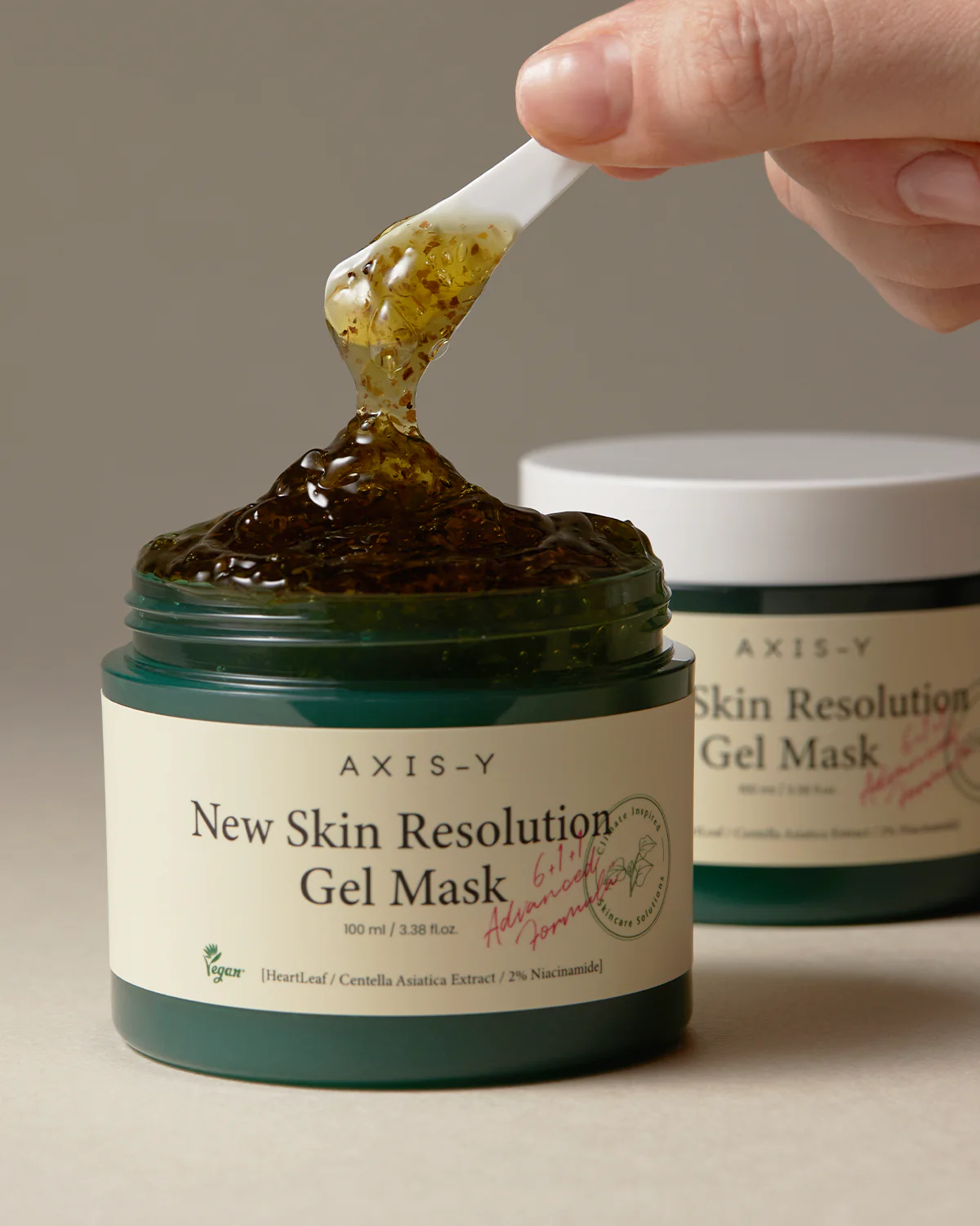 Heartleaf Skin Soothing Gel Mask (New Skin Resolution Gel Mask) - Image 3