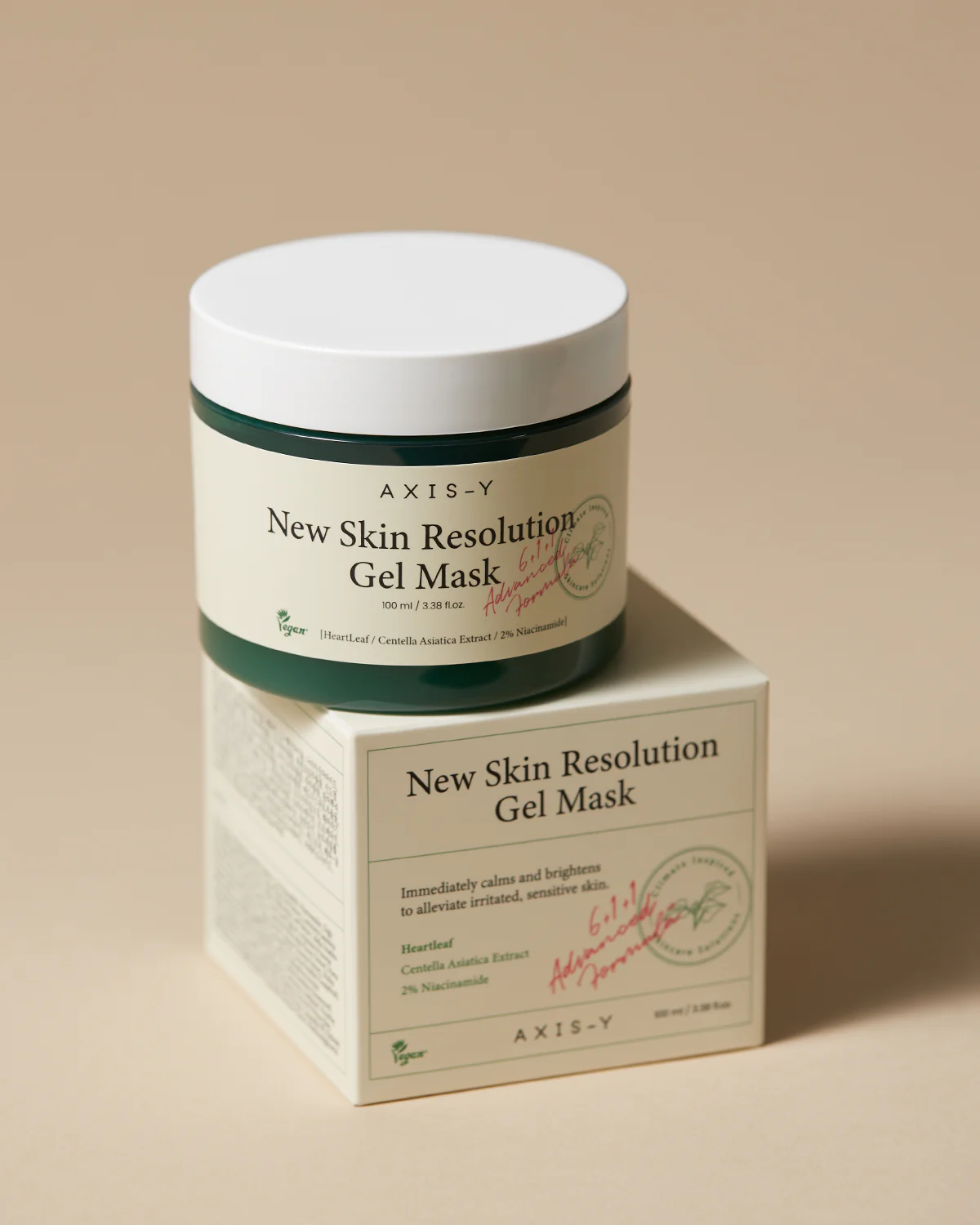 Heartleaf Skin Soothing Gel Mask (New Skin Resolution Gel Mask) - Image 6