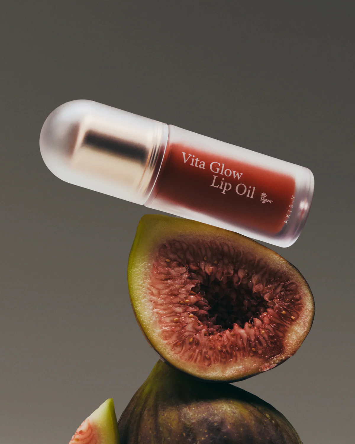 Vita Glow Lip Oil - Cozy Fig 4.5g - Image 3